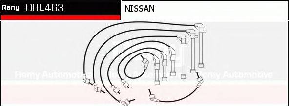 DELCO REMY DRL463 Комплект дротів запалювання