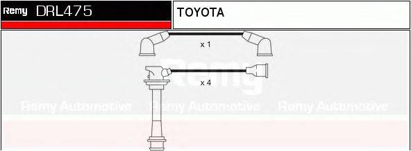 DELCO REMY DRL475 Комплект дротів запалювання