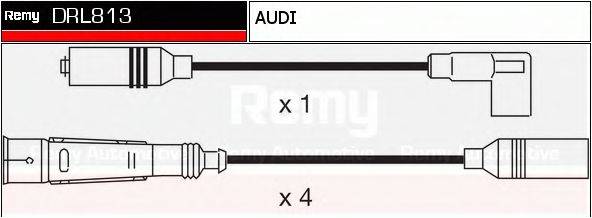 DELCO REMY DRL813 Комплект дротів запалювання