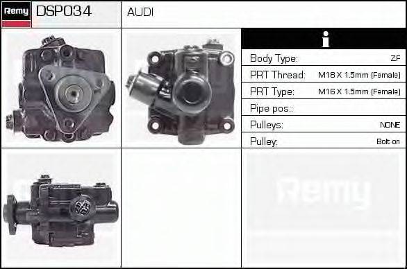 DELCO REMY DSP034 Гідравлічний насос, кермо