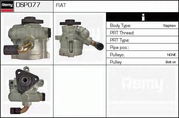 DELCO REMY DSP077 Гідравлічний насос, кермо