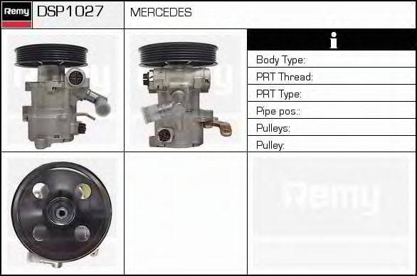 DELCO REMY DSP1027 Гідравлічний насос, кермо