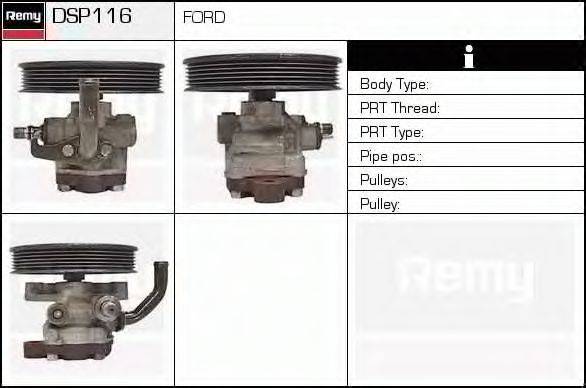 DELCO REMY DSP116 Гідравлічний насос, кермо