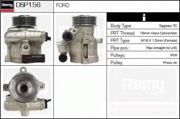 DELCO REMY DSP156 Гідравлічний насос, кермо