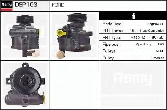 DELCO REMY DSP163 Гідравлічний насос, кермо