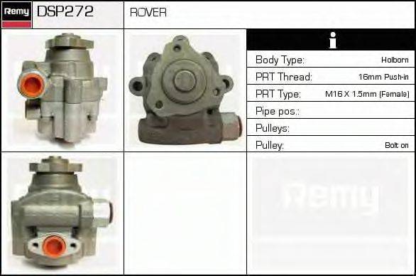 DELCO REMY DSP272 Гідравлічний насос, кермо