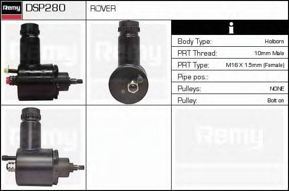 DELCO REMY DSP280 Гідравлічний насос, кермо