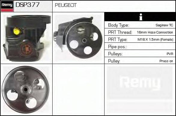 DELCO REMY DSP377 Гідравлічний насос, кермо