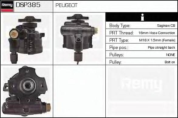 DELCO REMY DSP385 Гідравлічний насос, кермо