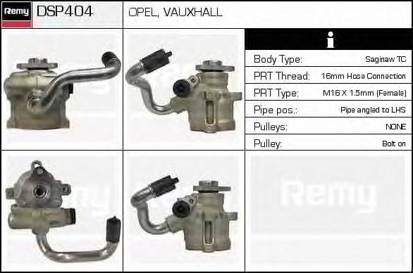 DELCO REMY DSP404 Гідравлічний насос, кермо