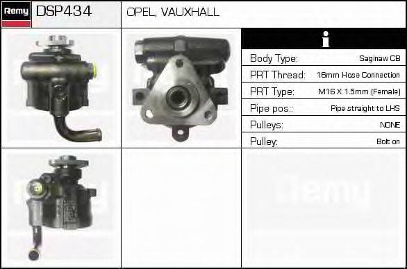 DELCO REMY DSP434 Гідравлічний насос, кермо