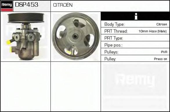 DELCO REMY DSP453 Гідравлічний насос, кермо