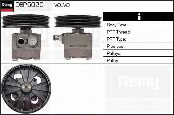 DELCO REMY DSP5020 Гідравлічний насос, кермо