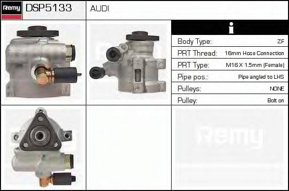 DELCO REMY DSP5133 Гідравлічний насос, кермо