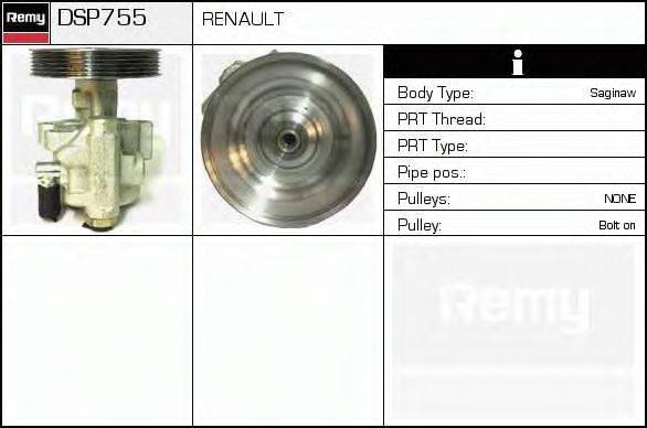 DELCO REMY DSP755 Гідравлічний насос, кермо