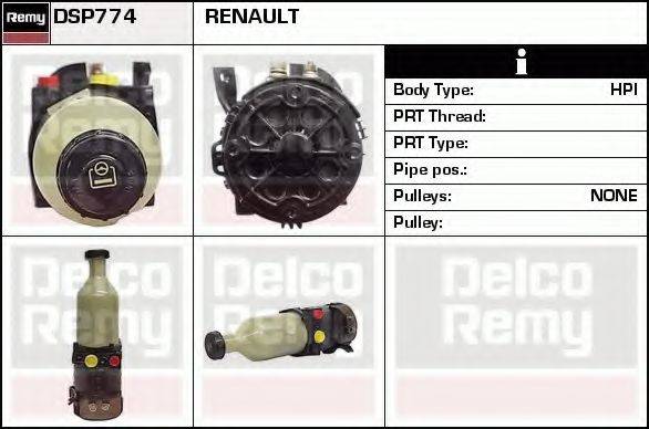 DELCO REMY DSP774 Гідравлічний насос, кермо