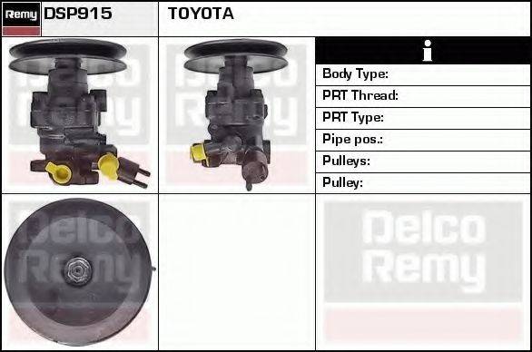 DELCO REMY DSP915 Гідравлічний насос, кермо