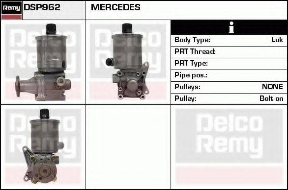 DELCO REMY DSP962 Гідравлічний насос, кермо