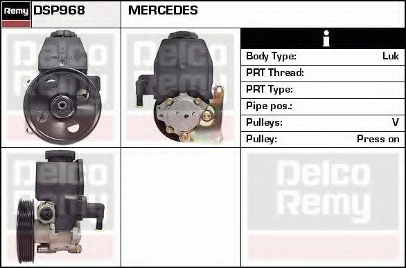 DELCO REMY DSP968 Гідравлічний насос, кермо