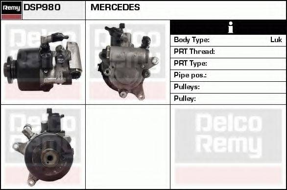 DELCO REMY DSP980 Гідравлічний насос, кермо