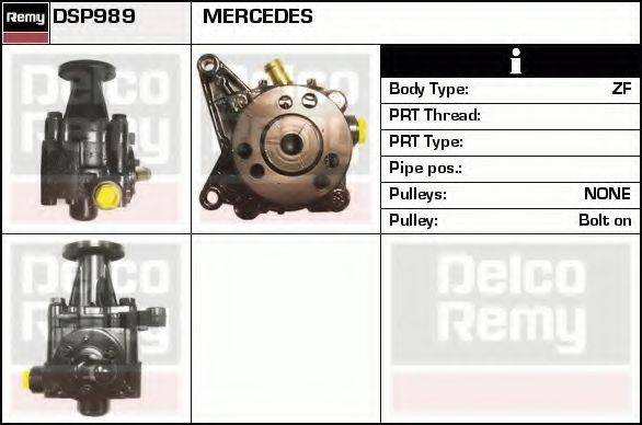 DELCO REMY DSP989 Гідравлічний насос, кермо