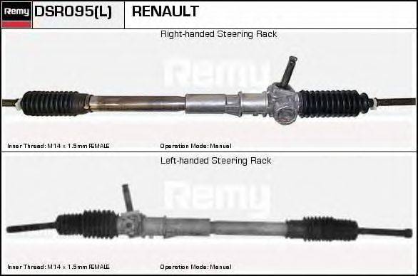 DELCO REMY DSR095L Рульовий механізм