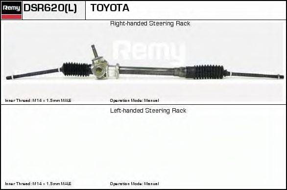 DELCO REMY DSR620L Рульовий механізм