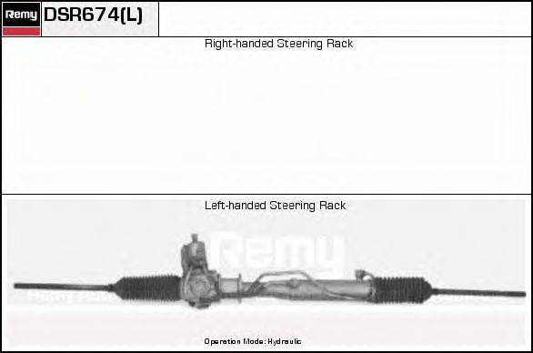 DELCO REMY DSR674L Рульовий механізм