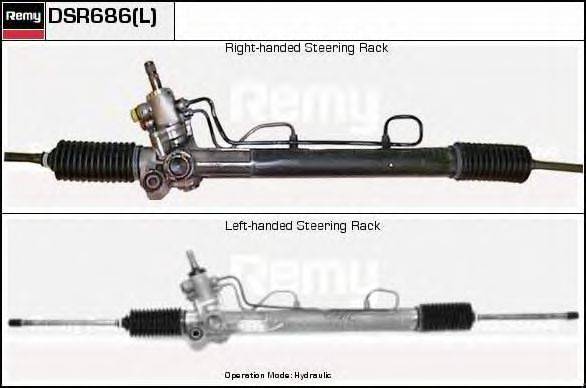 DELCO REMY DSR686L Рульовий механізм