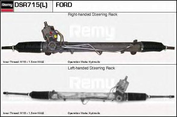 DELCO REMY DSR715L Рульовий механізм