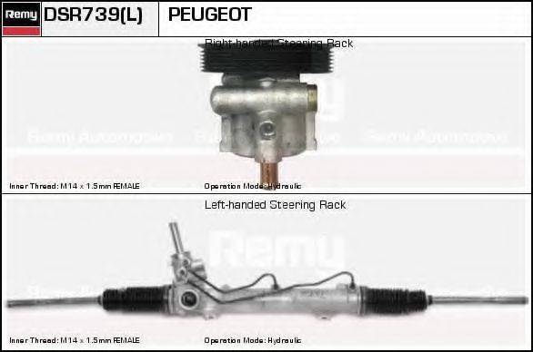 DELCO REMY DSR739 Рульовий механізм