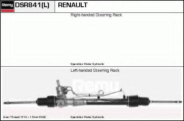 DELCO REMY DSR841 Рульовий механізм