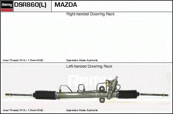 DELCO REMY DSR860 Рульовий механізм