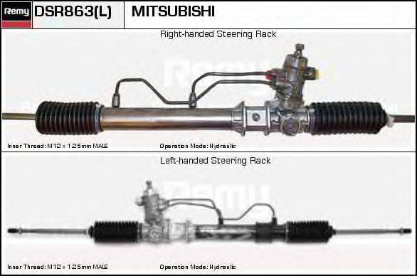 DELCO REMY DSR863L Рульовий механізм