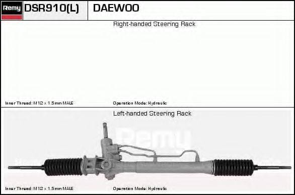 DELCO REMY DSR910 Рульовий механізм