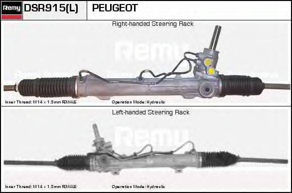 DELCO REMY DSR915L Рульовий механізм