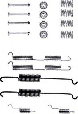 PAGID X0077 Комплектуючі, гальмівна колодка