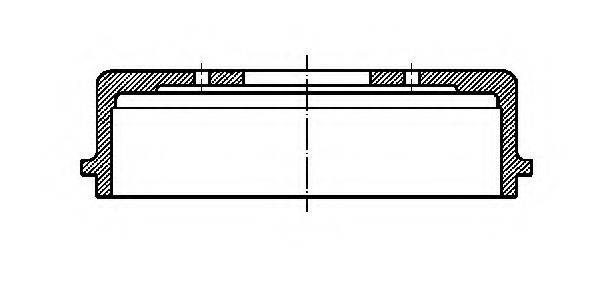 METELLI 180097 Гальмівний барабан