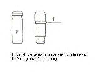 METELLI 01S2882 Напрямна втулка клапана