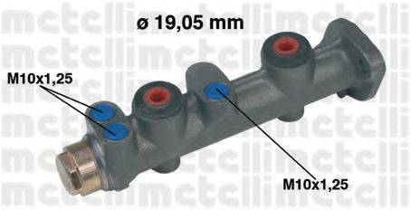 METELLI 050023 головний гальмівний циліндр