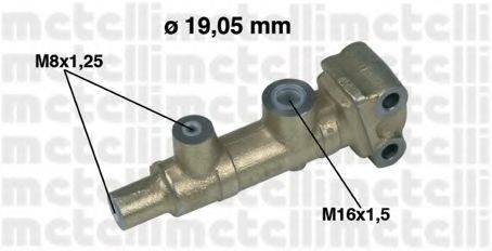 METELLI 050037 головний гальмівний циліндр