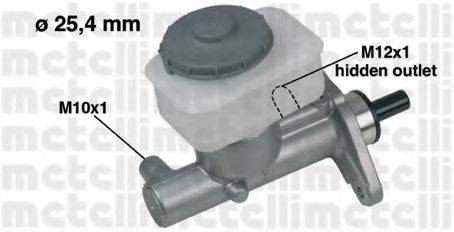 METELLI 050321 головний гальмівний циліндр