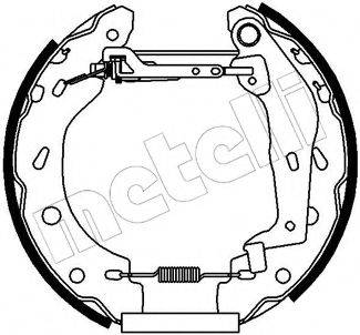 METELLI 510162 Комплект гальмівних колодок