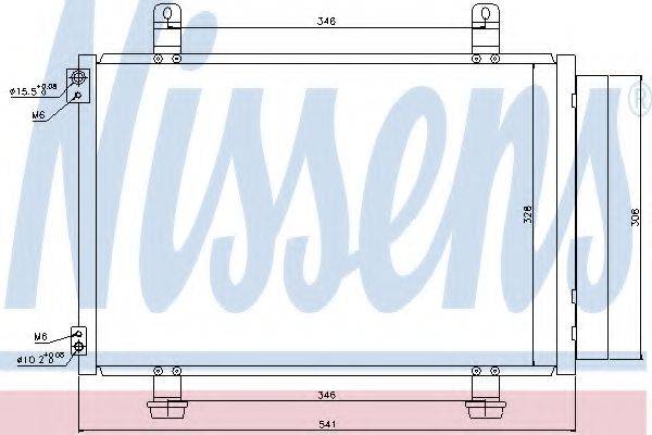 NISSENS 940079 Конденсатор, кондиціонер