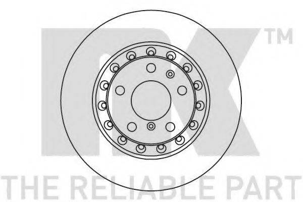 NK 2047126 гальмівний диск