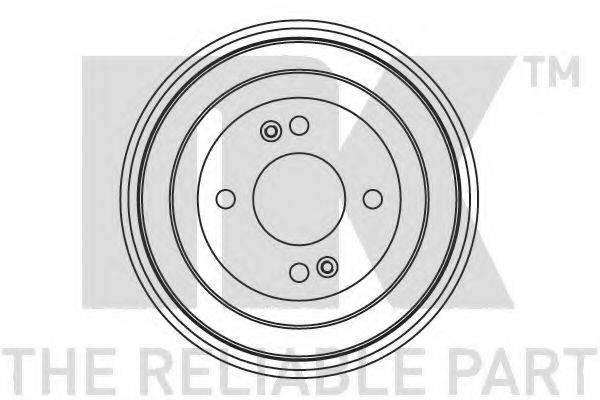 NK 253413 Гальмівний барабан