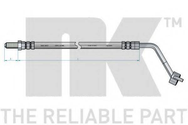 NK 852564 Гальмівний шланг