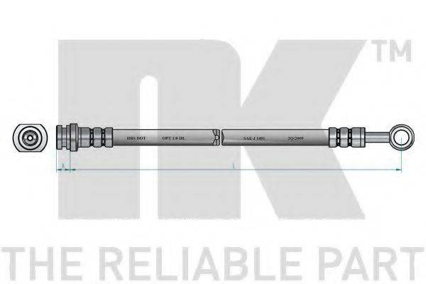 NK 853464 Гальмівний шланг