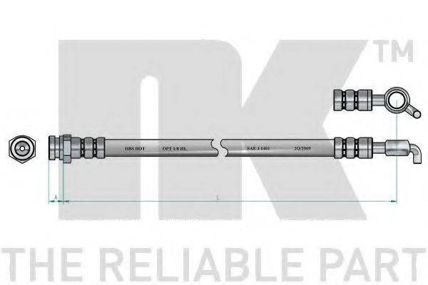 NK 853254 Гальмівний шланг