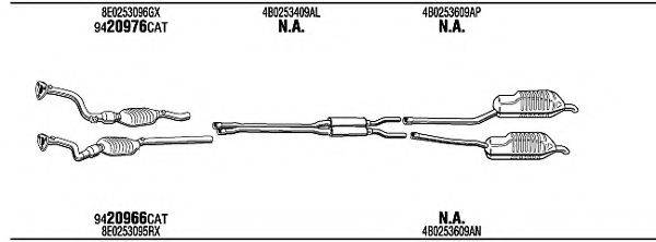 WALKER AD25199 Система випуску ОГ